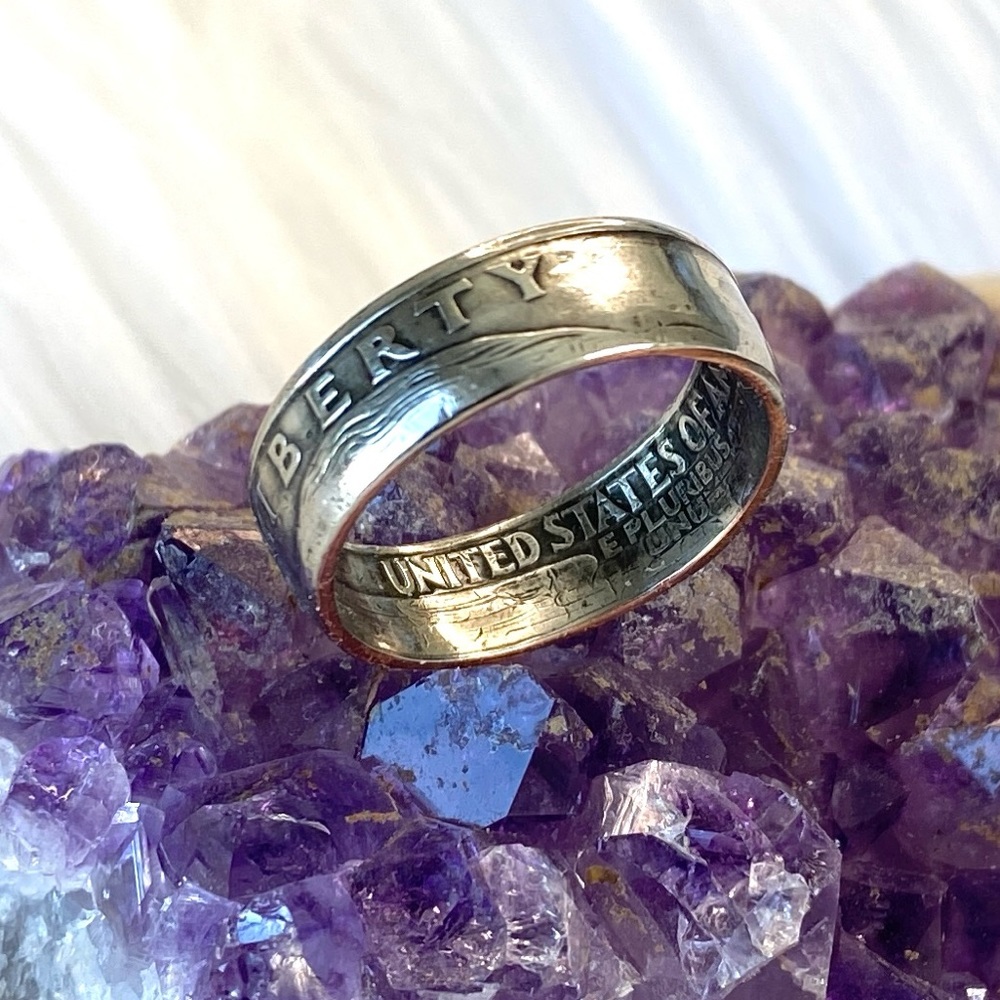 1995 Quarter Coin Ring - Picture 2 of 7